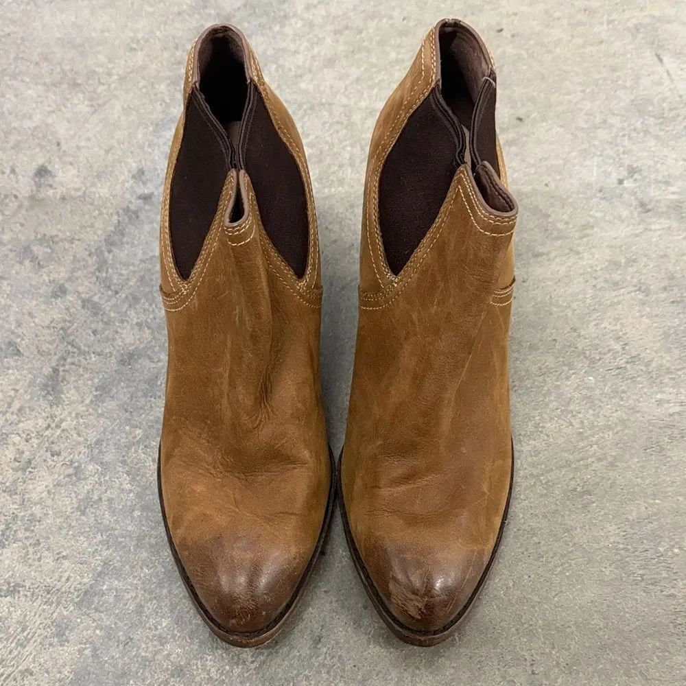 Cole Haan Tan Leather Boots